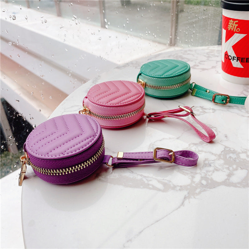 Zipper Bluetooth Leather Protective Headset Case