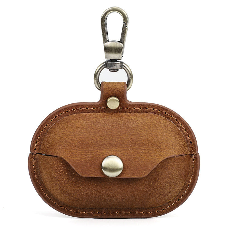 Crazy Horse Leather Protective Headset Sleeves