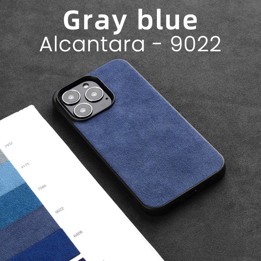 Suede Leather iPhone Case