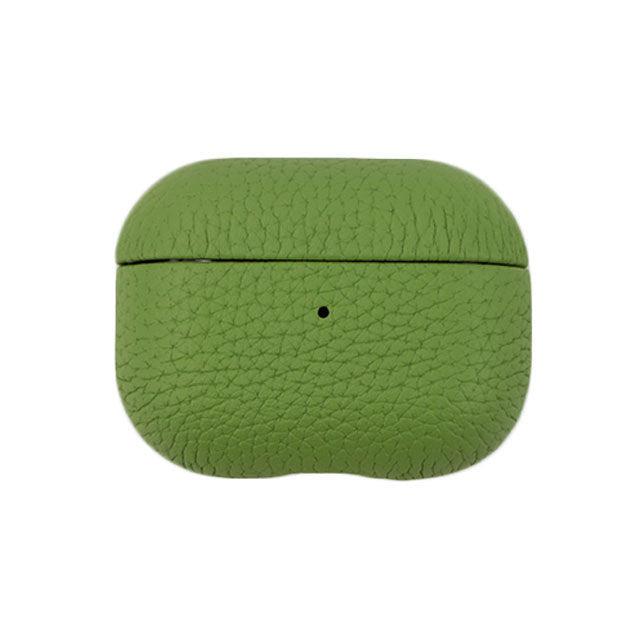 Portable Leather Litchi Pattern Earbuds Case