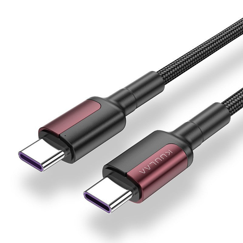 3A Fast Zinc Alloy Type-C Braided Data Cable