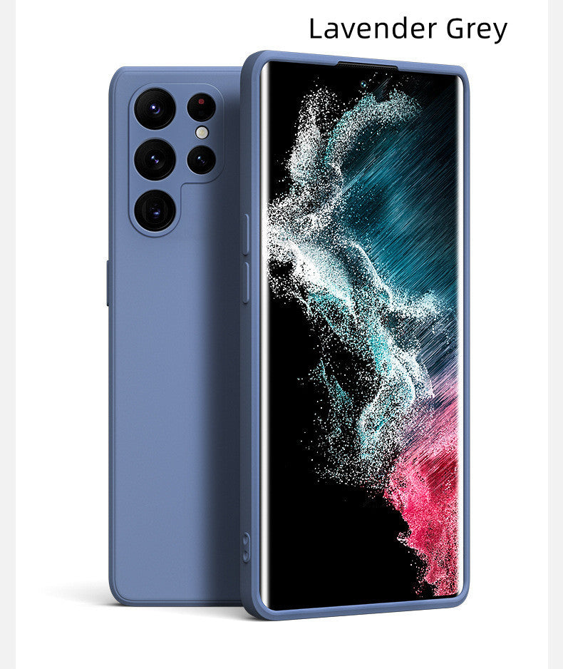 Silicone Phone Case With Back Cover
